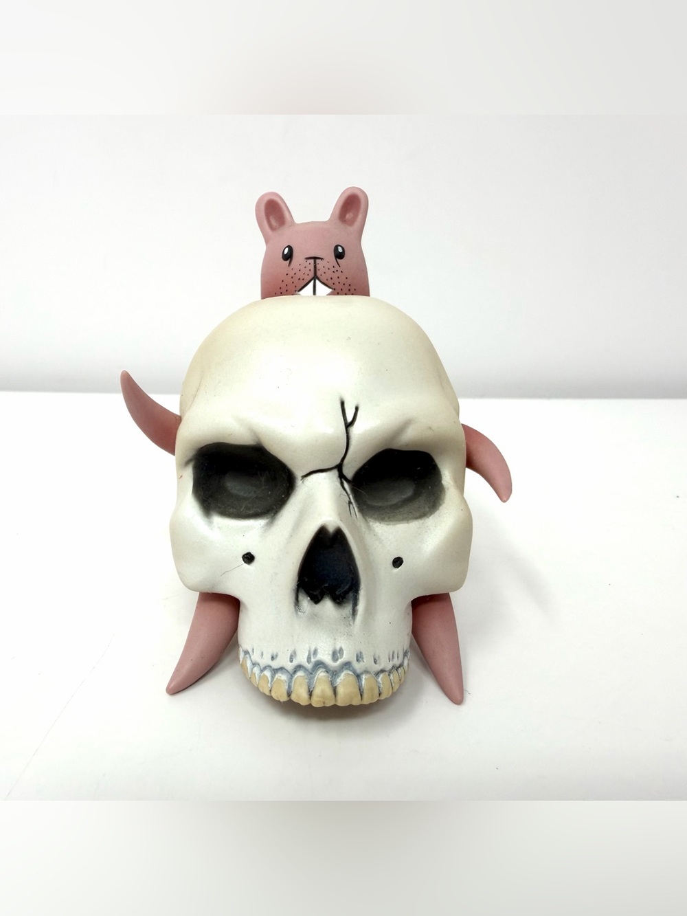 Jeremy Fish Bunny Skull Get Small Series Vinyl Figure Upper Playground Fifty24sf
